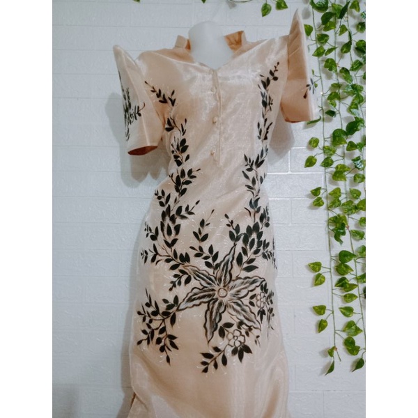 Hand paint hotsell design in dress