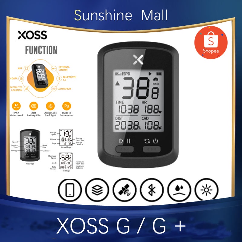 xoss g  shopee