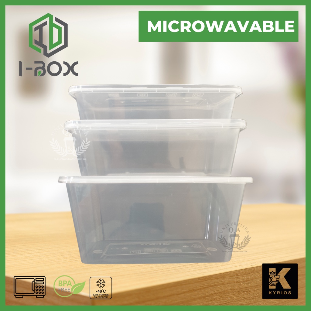 Rectangular Microwavable Plastic Container RE500 RE650 RE750 RE1000 ...