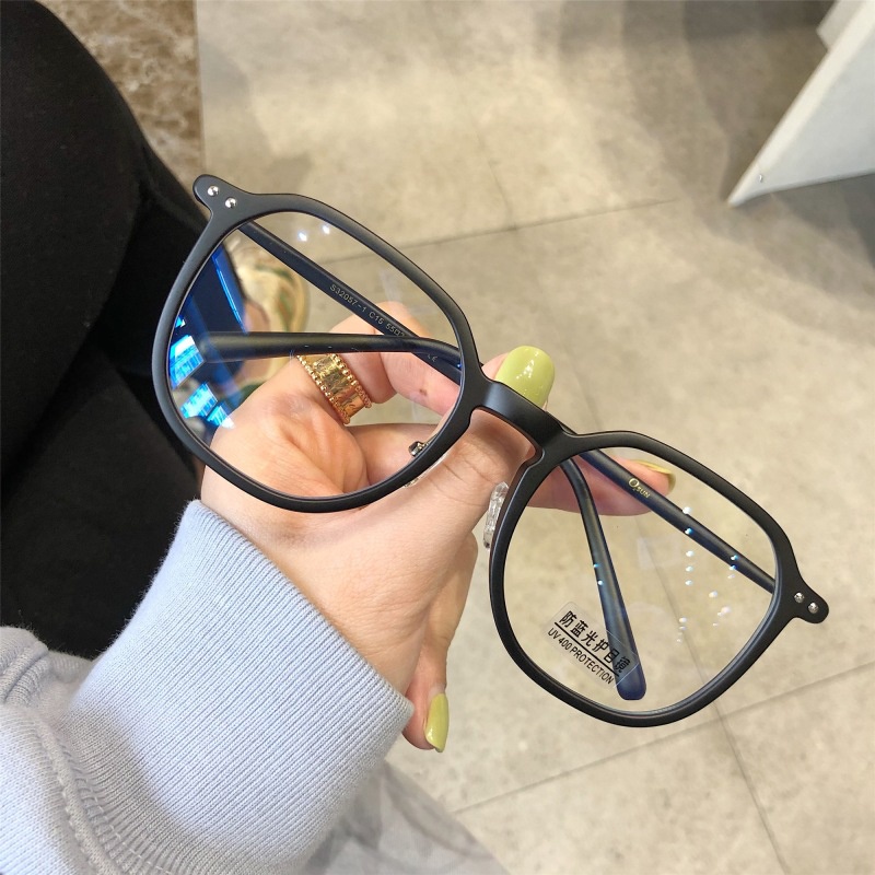 Anti Radiation Photochromic Eyeglass For Women Men Replaceable Lens