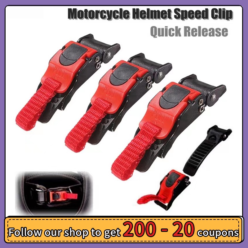 Motorcycle Helmet Buckle Universal Nine-section Quick Helmet Strap Lock ...