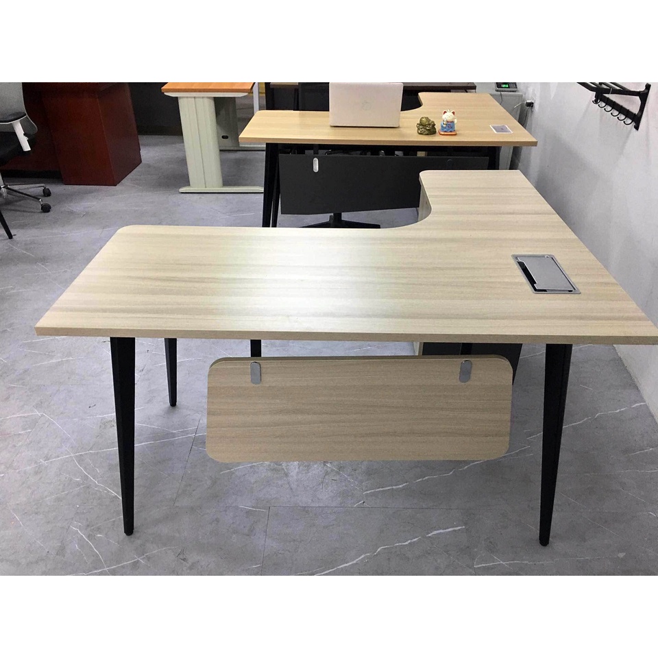 L Type Office Table 140x120x75 Shopee Philippines