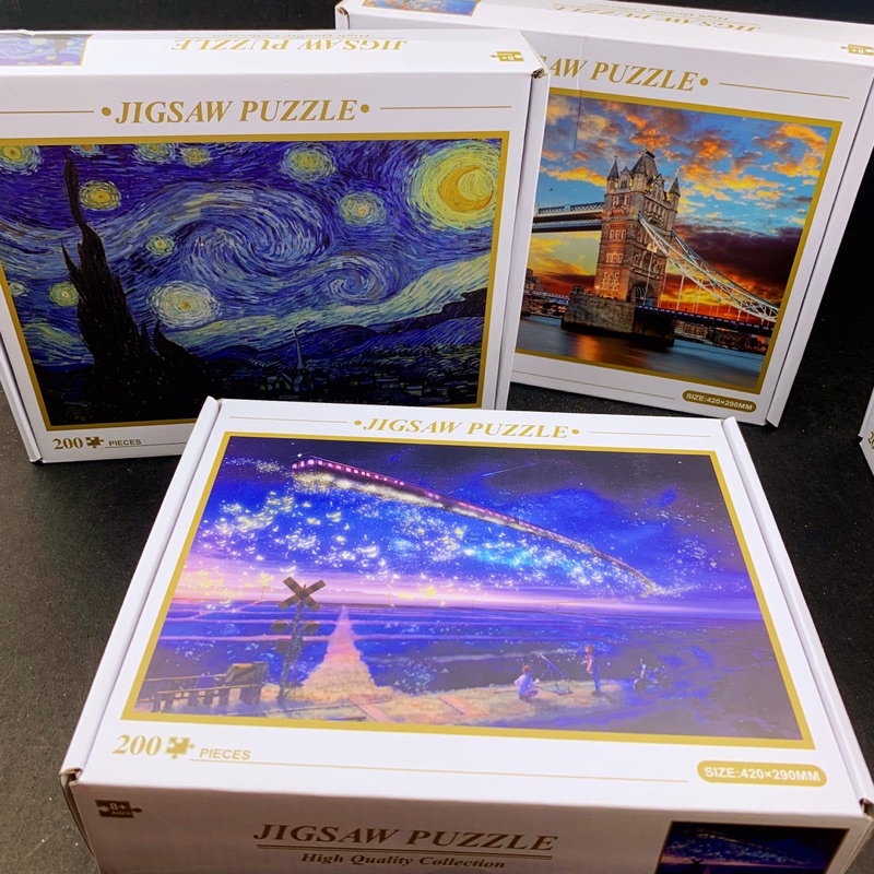 DIY Jigsaw Puzzle 200/1000 Pieces High Definition Jig saw Puzzles for