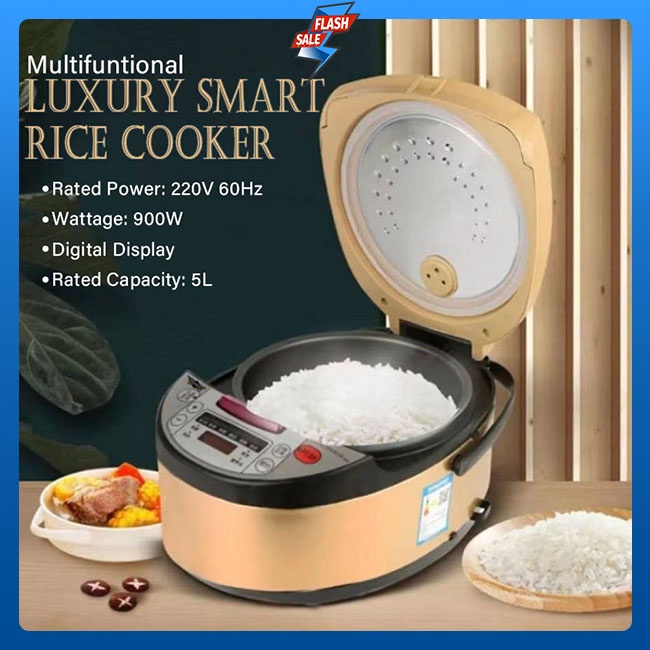 Multifunctional Luxury Smart Rice Cooker 5L