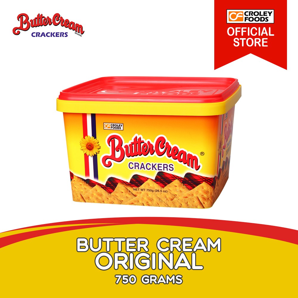 Butter Cream Crackers Original Tub (750g) [ Buttercream Crackers