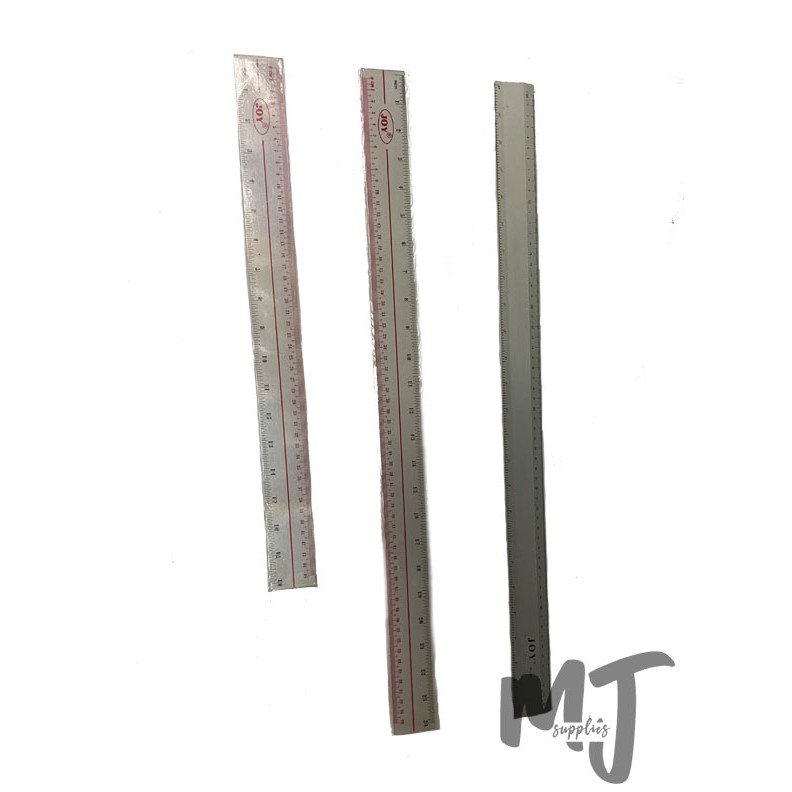 JOY Ruler Plastic / Aluminum 18