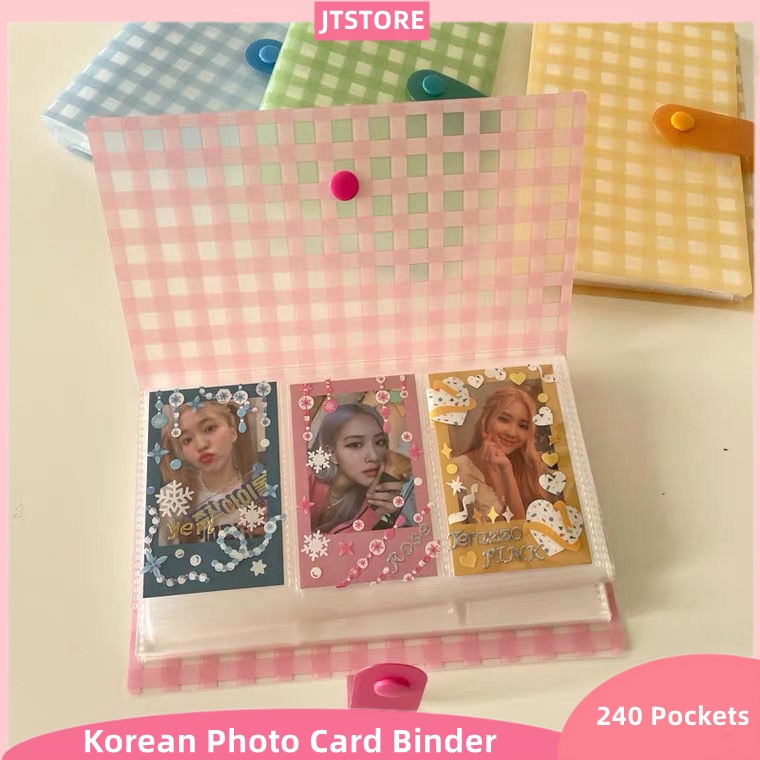 Photo Card Binder Korean Ins Style 3 Inch Polaroid Album (240 Pockets