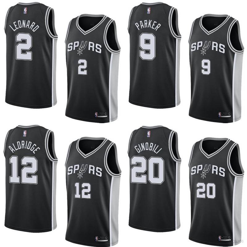 Jordan Men's San Antonio Spurs Jeremy Sochan #10 Black Dri-FIT Swingman  Jersey