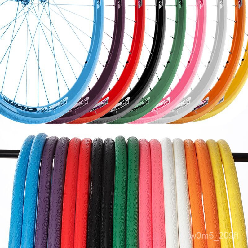 Bicycle Solid Tyre 700X23c Dead Tires Road Bike Tyres Fixed Gear Bike