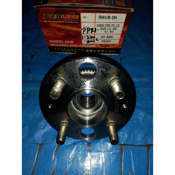 Wheel Hub Bearing Assembly 2H Rear Honda Civic VTi LXi w/abs (19961999
