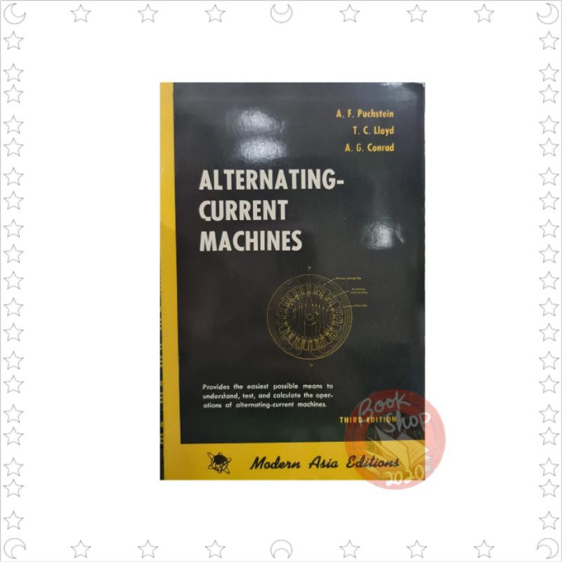 ALTERNATING CURRENT MACHINES By; A.F.PUCHSTEIN | Shopee Philippines