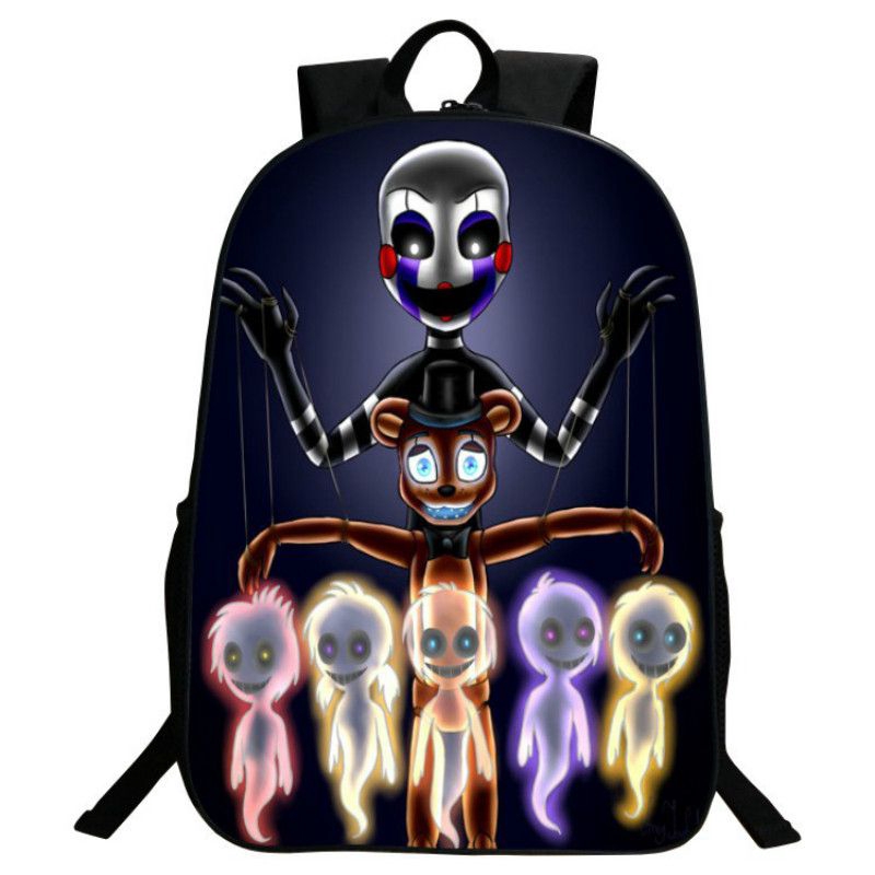 COD】Five Nights At Freddy's Backpack Freddy Chica Foxy Bonnie