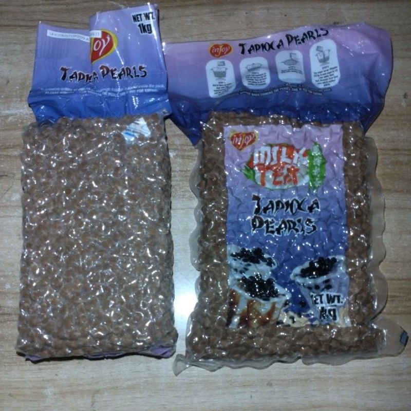 Injoy Tapioca Boba Black Pearls 1kg | Shopee Philippines