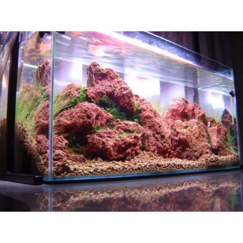 Diy lava rock outlet aquarium decorations