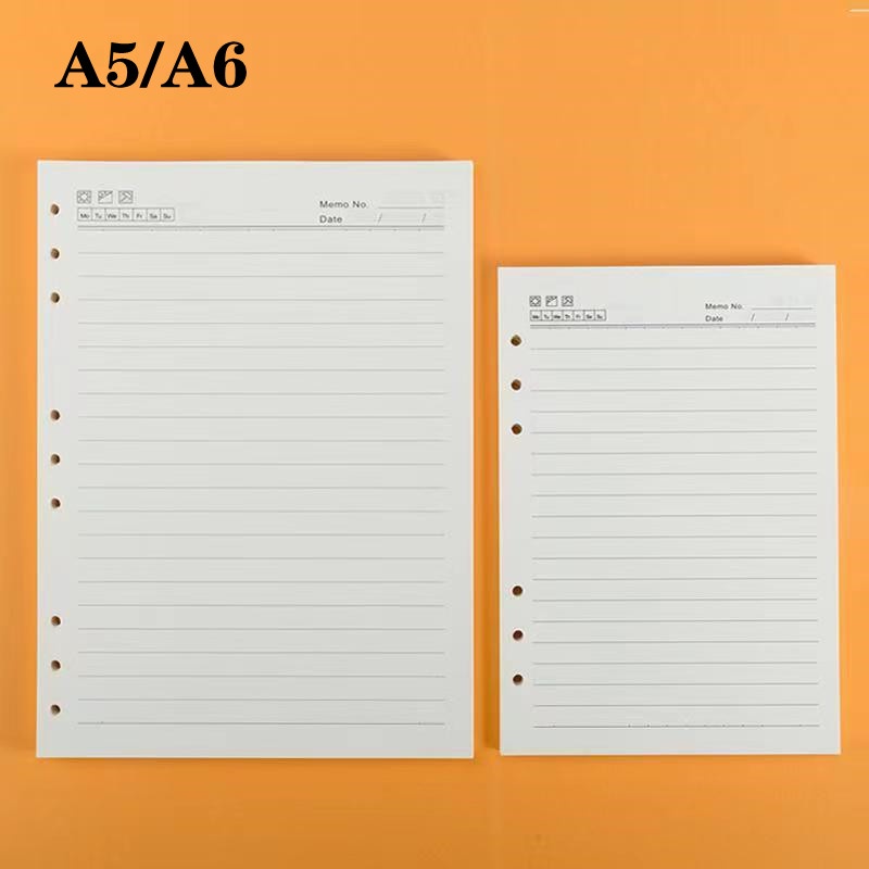 Loose-leaf inner core 6 hole A5 replacement inner core loose-leaf paper ...