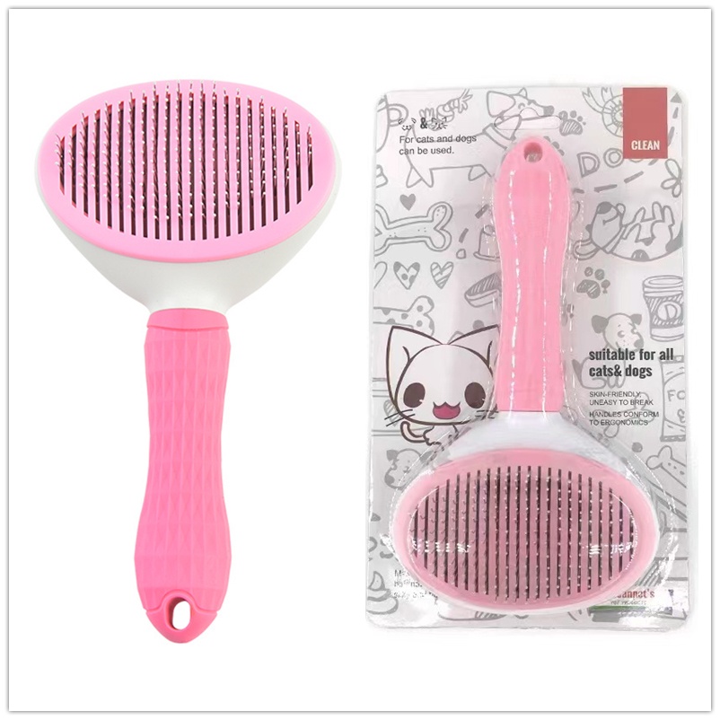 Pet Dog Comb Brush Cat Comb Grooming Cleaning Comb Hair Fur Shedding ...