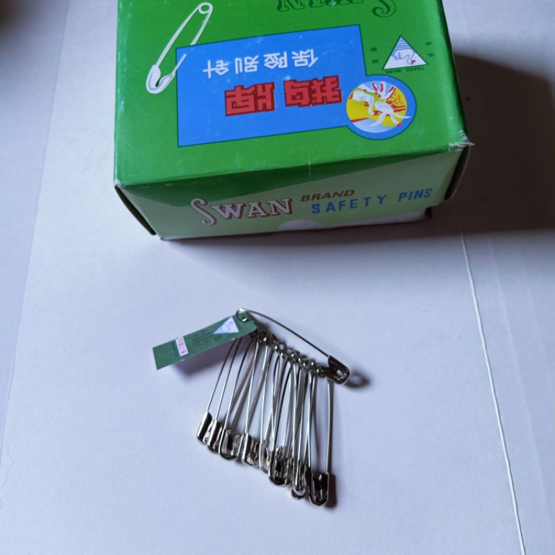 Safety Pins (Pardible) 12 PC's in 1 pack | Shopee Philippines