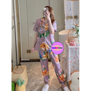 Leisure Wear Korean Sleepwear Terno Pajama Cotton Leisure Wear