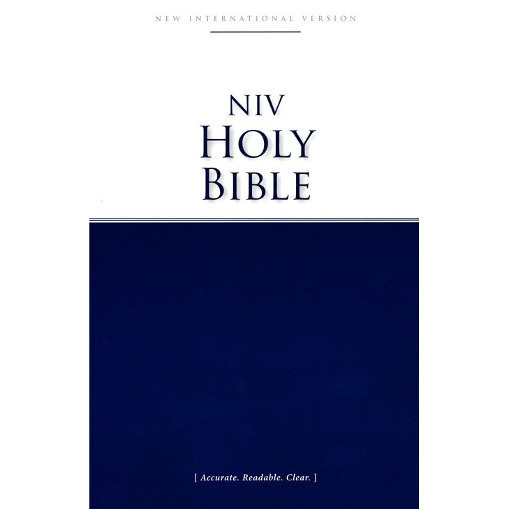 NIV Bible outreach edition Paper bound (Old and New Testament) | Shopee ...