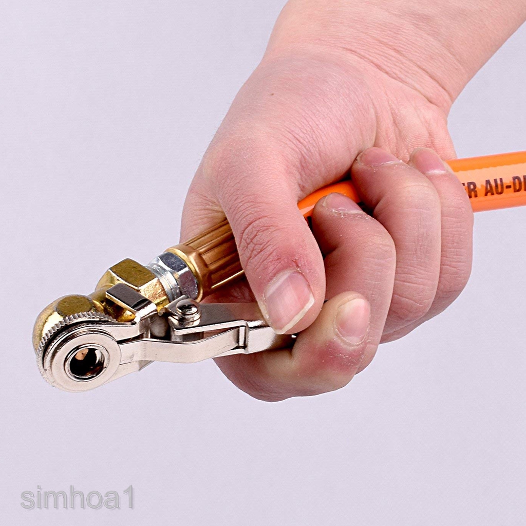 1/4" NPT Ball Foot Air Chuck with Clip, Truck Auto Car Tire Hose Tool Shopee Philippines