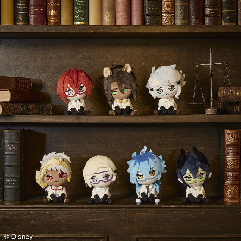 Twisted Wonderland - Malleus, Idia, Riddle, Azul & Vil Cotetto Plush ...