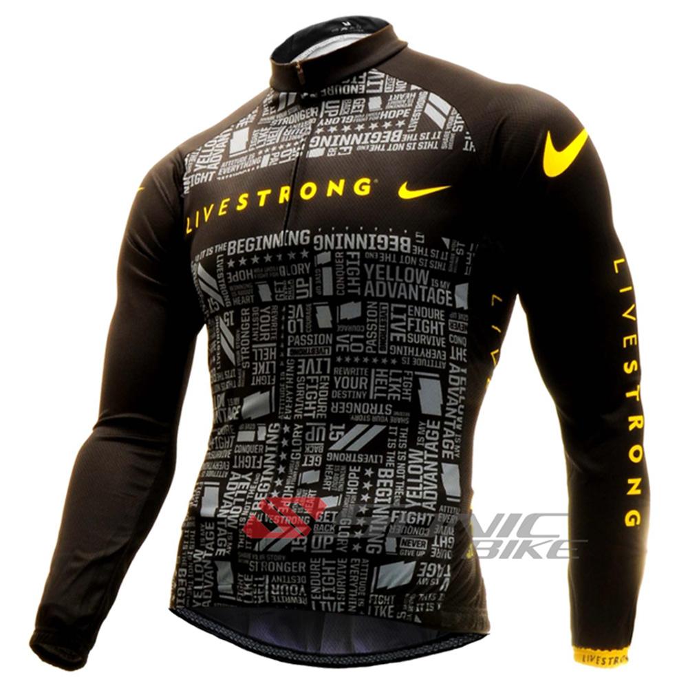 Nike livestrong cycling jersey sale