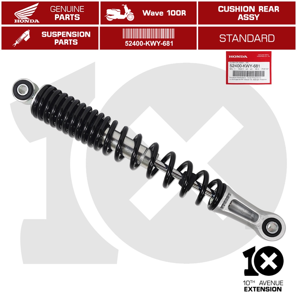 10thX HONDA Genuine Rear Shock Part No. 51500-KWY-901 - Left 51400 ...