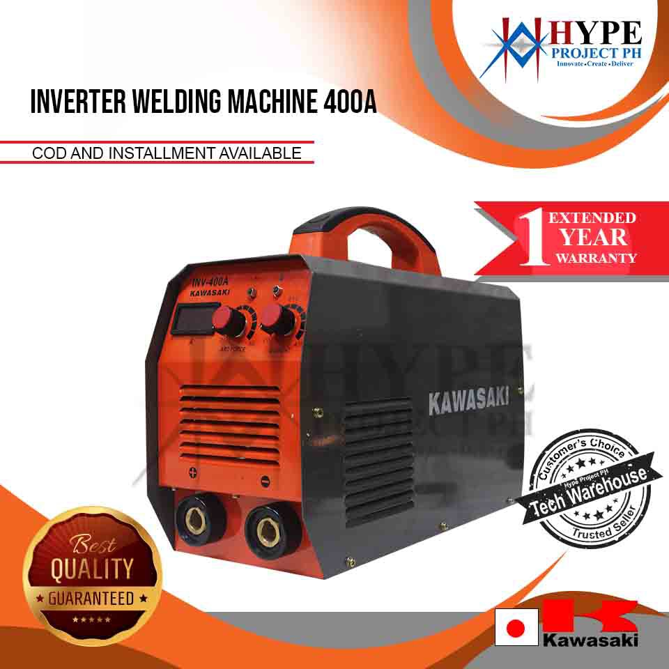 KAWASAKI Portable Inverter Welding Machine 400AMP Shopee Philippines