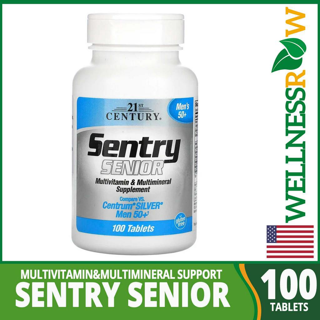 AUTHENTIC 21st Century Sentry Senior Multivitamin & Multimineral