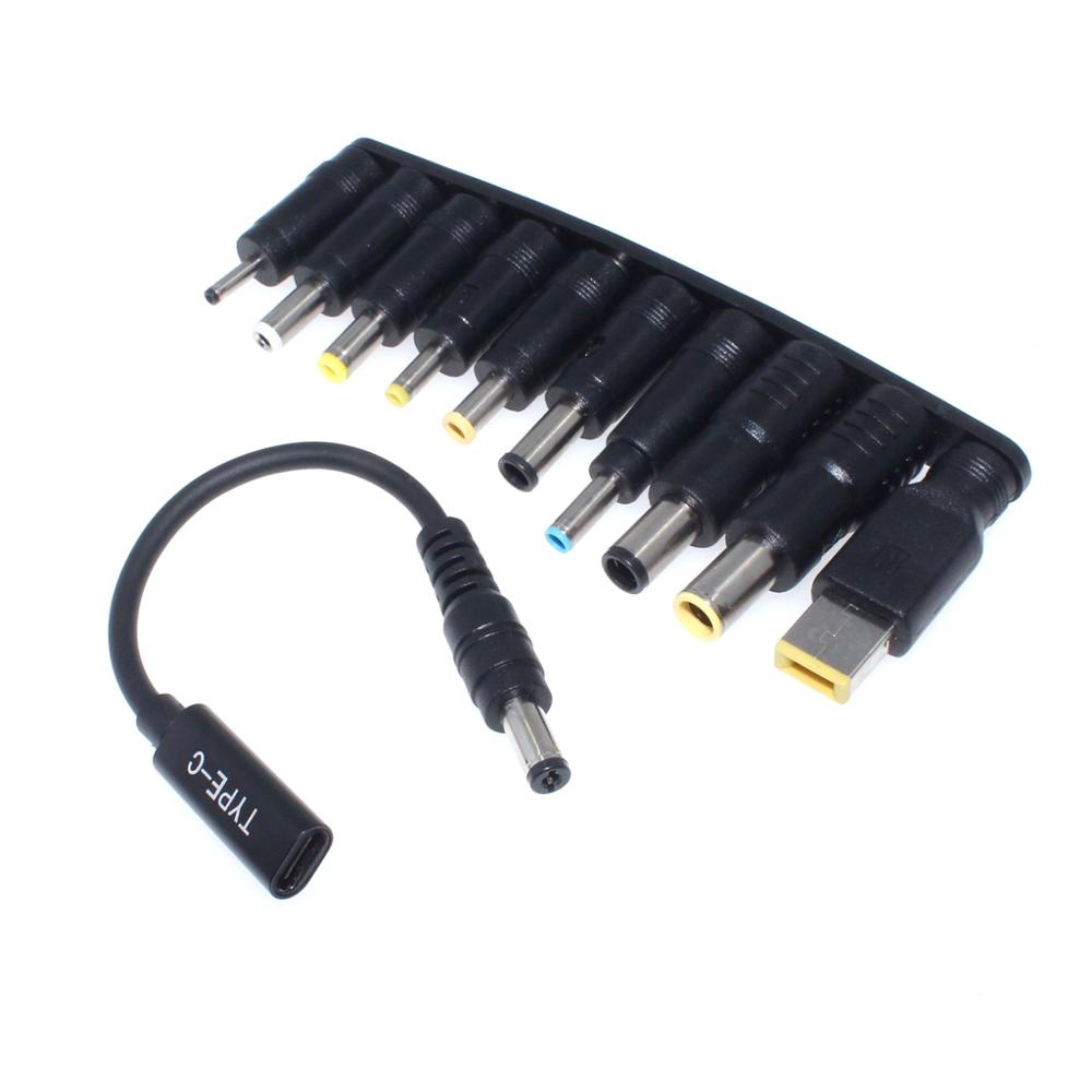 65W Type C Laptop Power Adapter Connector Plug USB Type C to Universal