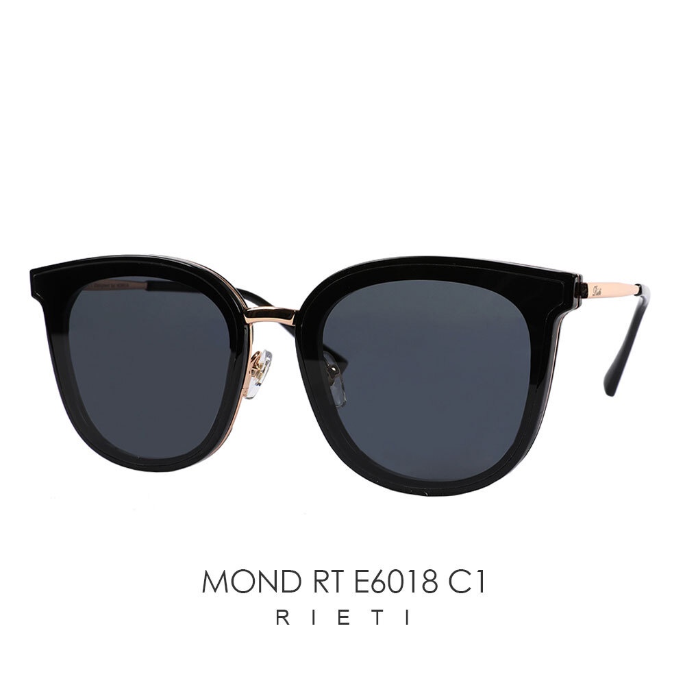 [RIETI] MOND RT E6018 C2 BLACK サングラス ☆人気☆RIETI☆MOND RT E6018 サングラス☆