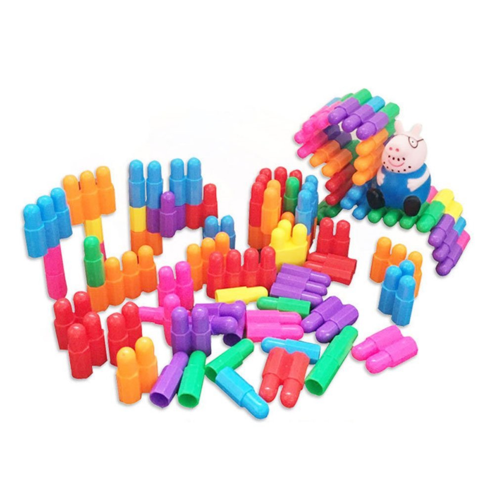 *FS 314 Plastic Bullet-Shaped Building Blocks (2 sizes) Educational ...