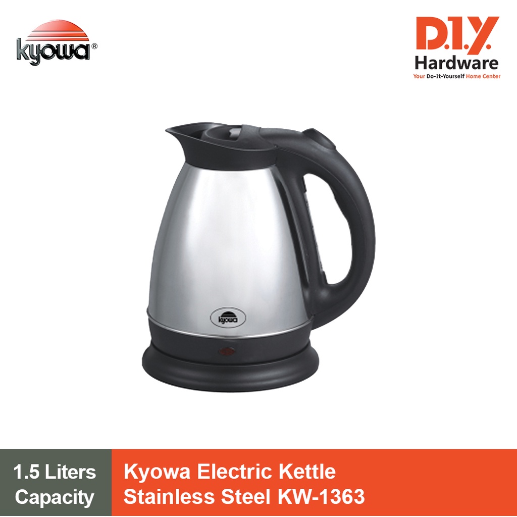 Kyowa Electric Kettle Stainless Steel 1.5 Liters Capacity KW1363