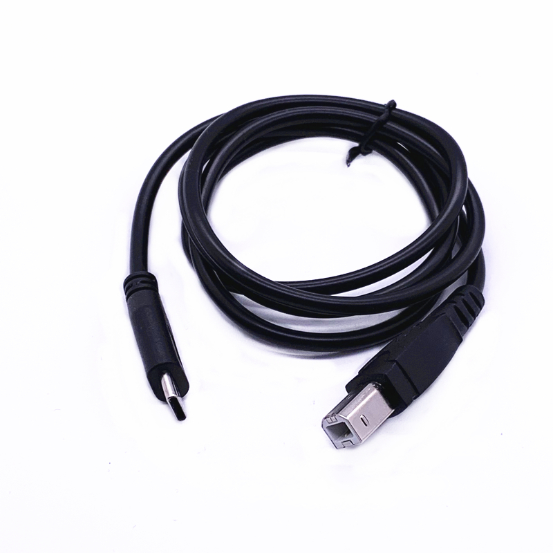USB Printer Cable USB 2.0 Cord Type C Male To Type B Male Printer ...