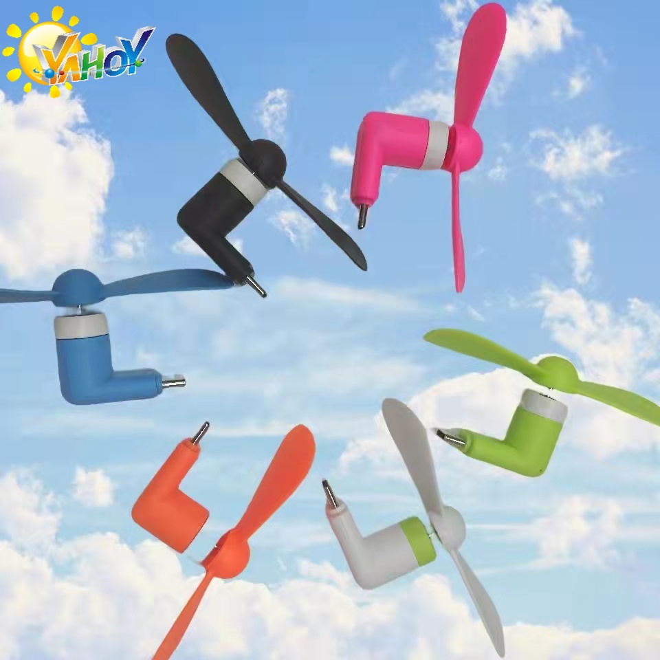 VIP. Universal Cell Phone Huawei typ-C USB OTG Mini Fan Cooler Silent ...