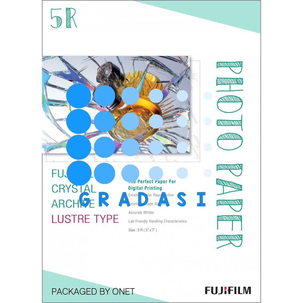 Fujifilm Photo Paper Size 5R | Shopee Philippines