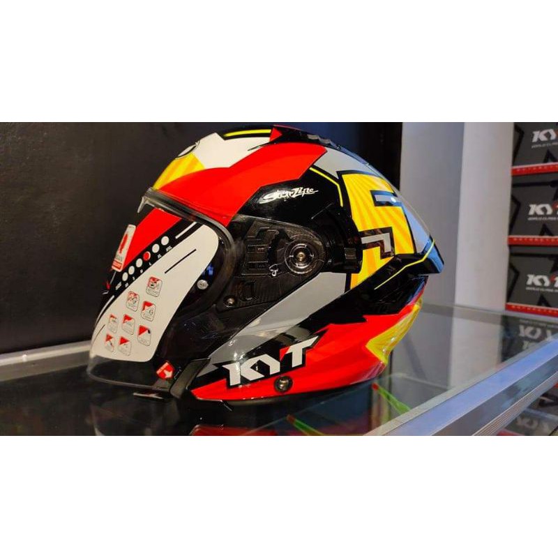 KYT HELMET. MODEL NFJ HALF FACE Shopee Philippines