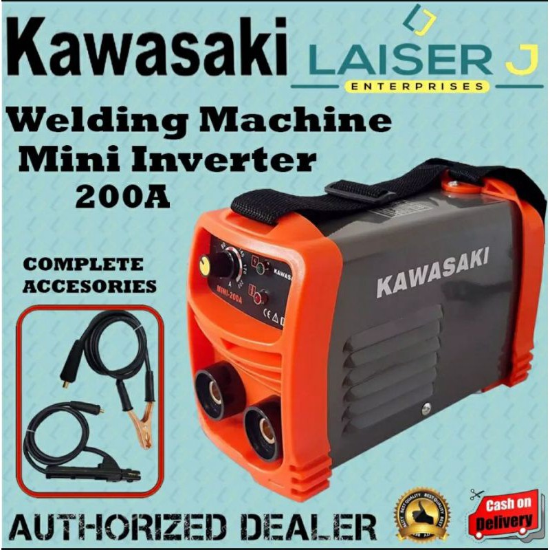 Kawasaki Inverter Mini Welding Machine 200amp Shopee Philippines