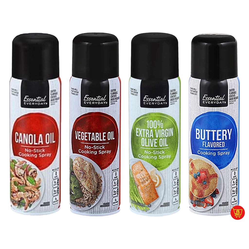 Essential Everyday NoStick Cooking Spray 170g (Canola, Vegetable
