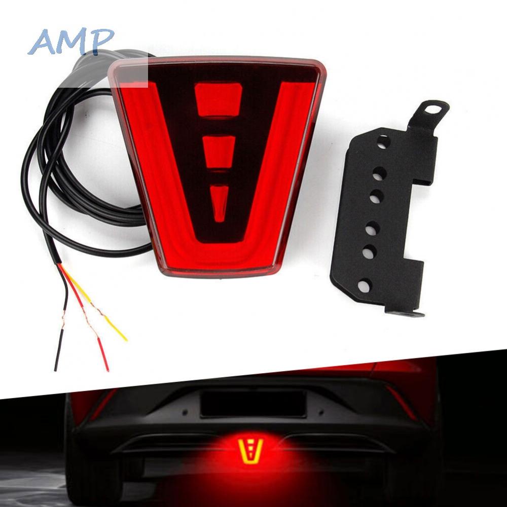LED F1 Style Red Third Rear Tail Brake Light Warning Stop Fog Lamp ...
