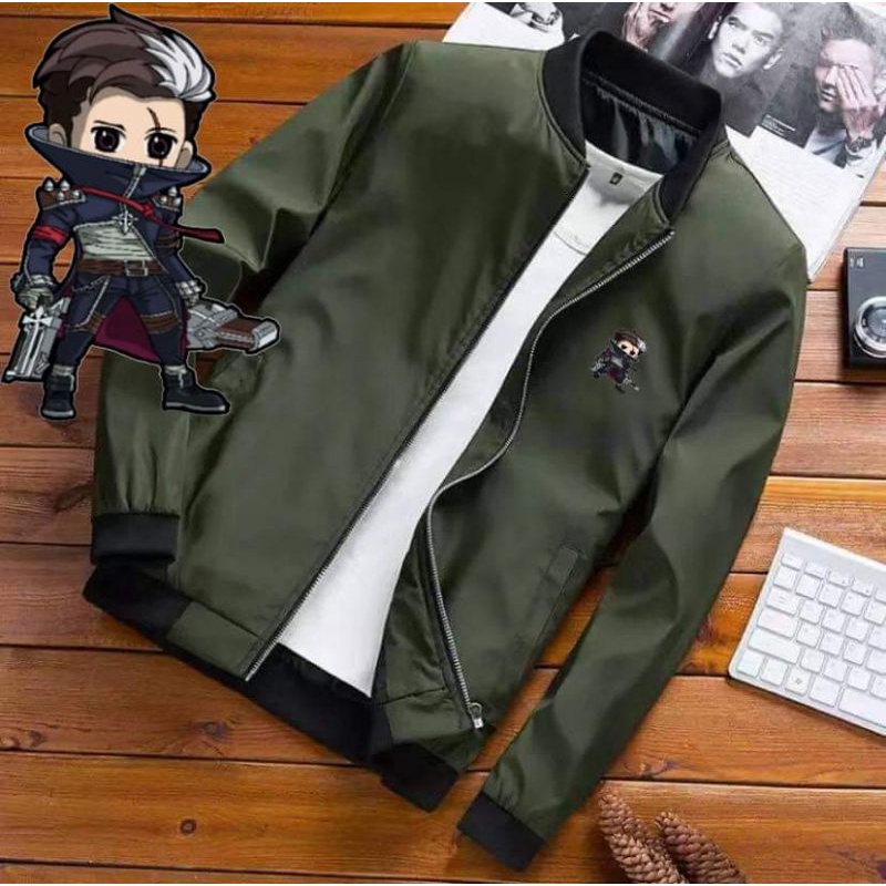 New Mobile Legend Character Bomber Jacket Granger Shopee Philippines