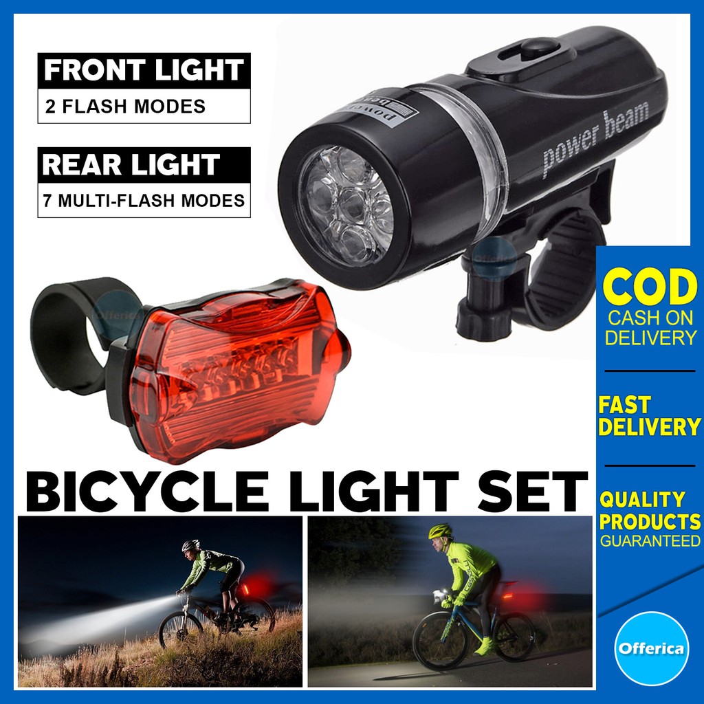 Bike lights sale shopee