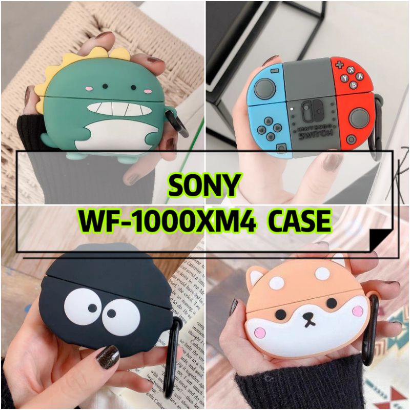 Sony Wf 1000xm4 Case Cartoon Cute Earbuds Sony Xm4 Case Protective Soft Silicone Case Sony Wf 5513