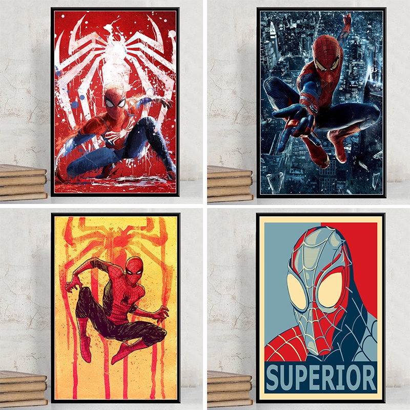 2022 NEW 5D DIY Diamond Painting Marvel Spider-Man Superhero Spiderman ...