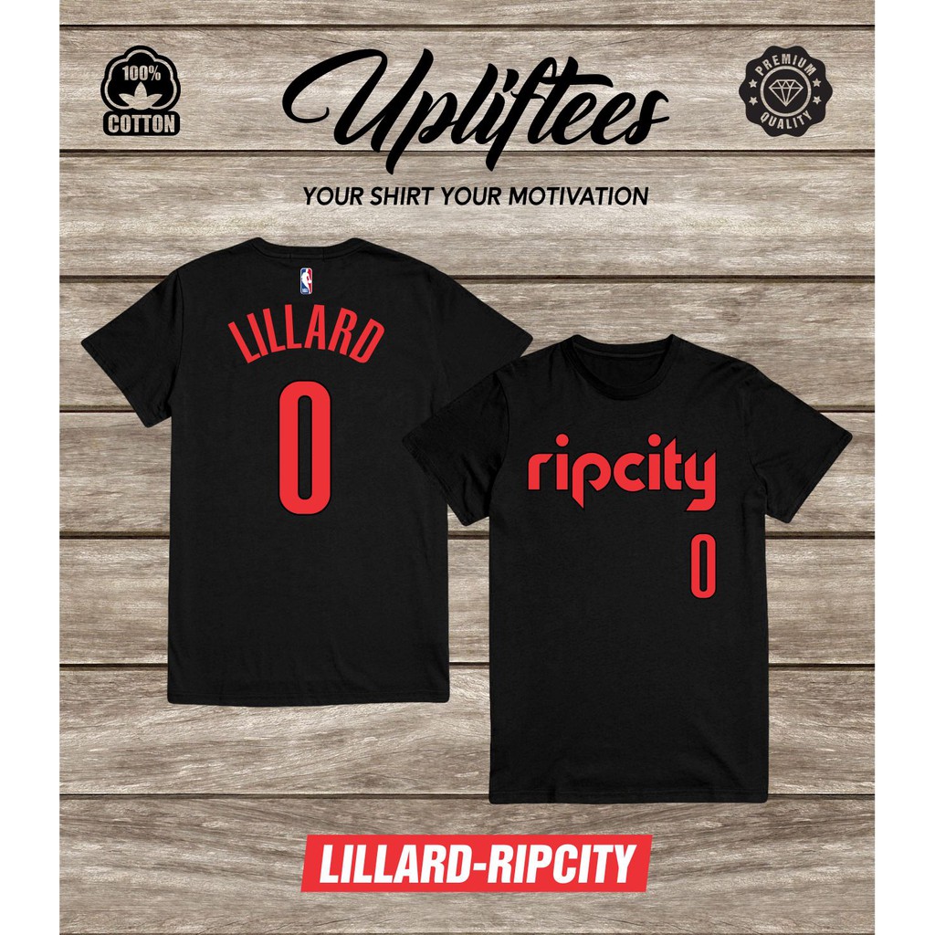 Damian lillard rip hot sale city jersey sleeves