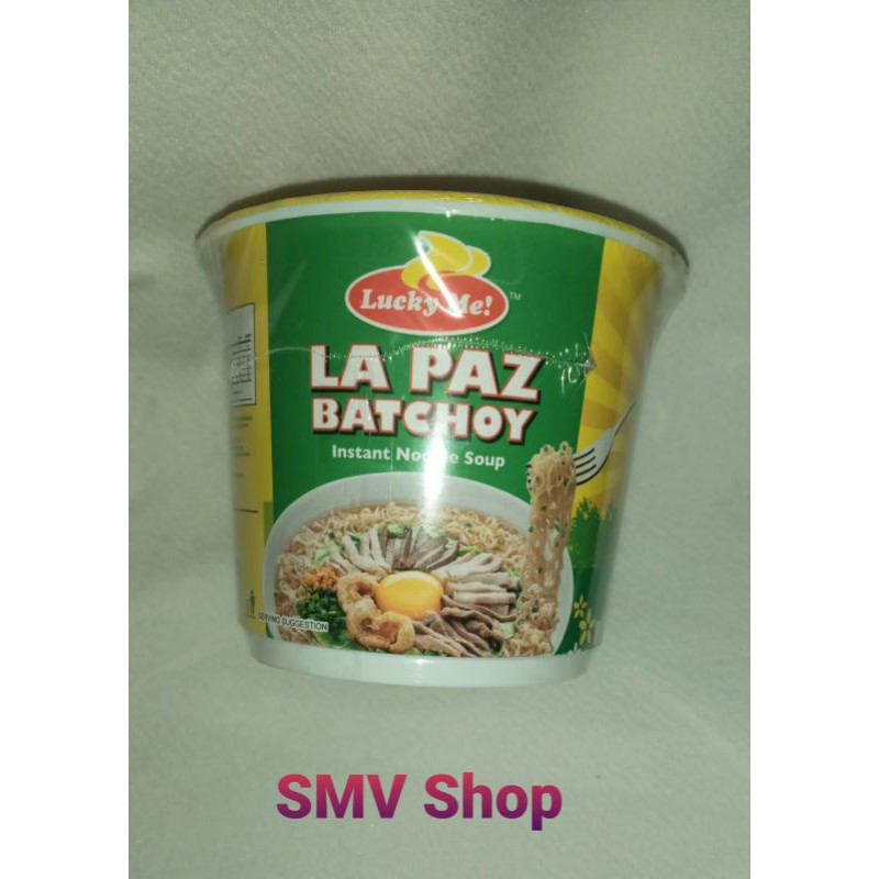 Lucky Me Lapaz Batchoy Cup Noodles 40g Shopee Philippines