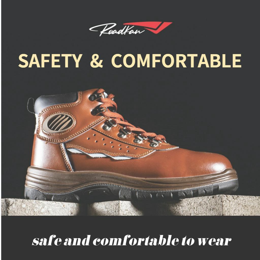 SAFETY SHOES / COMFORTABLE SHOES HIGH CUT / SAFETY FIRST/LUXURY SHOES