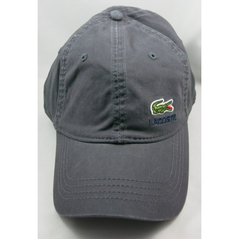 Grey shop lacoste cap