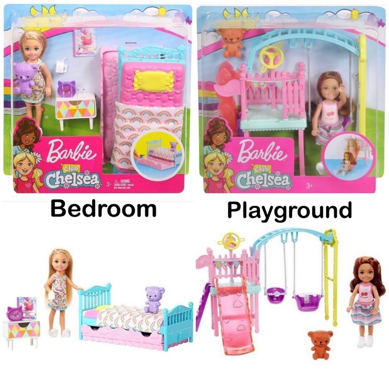 Barbie chelsea deals bedroom set