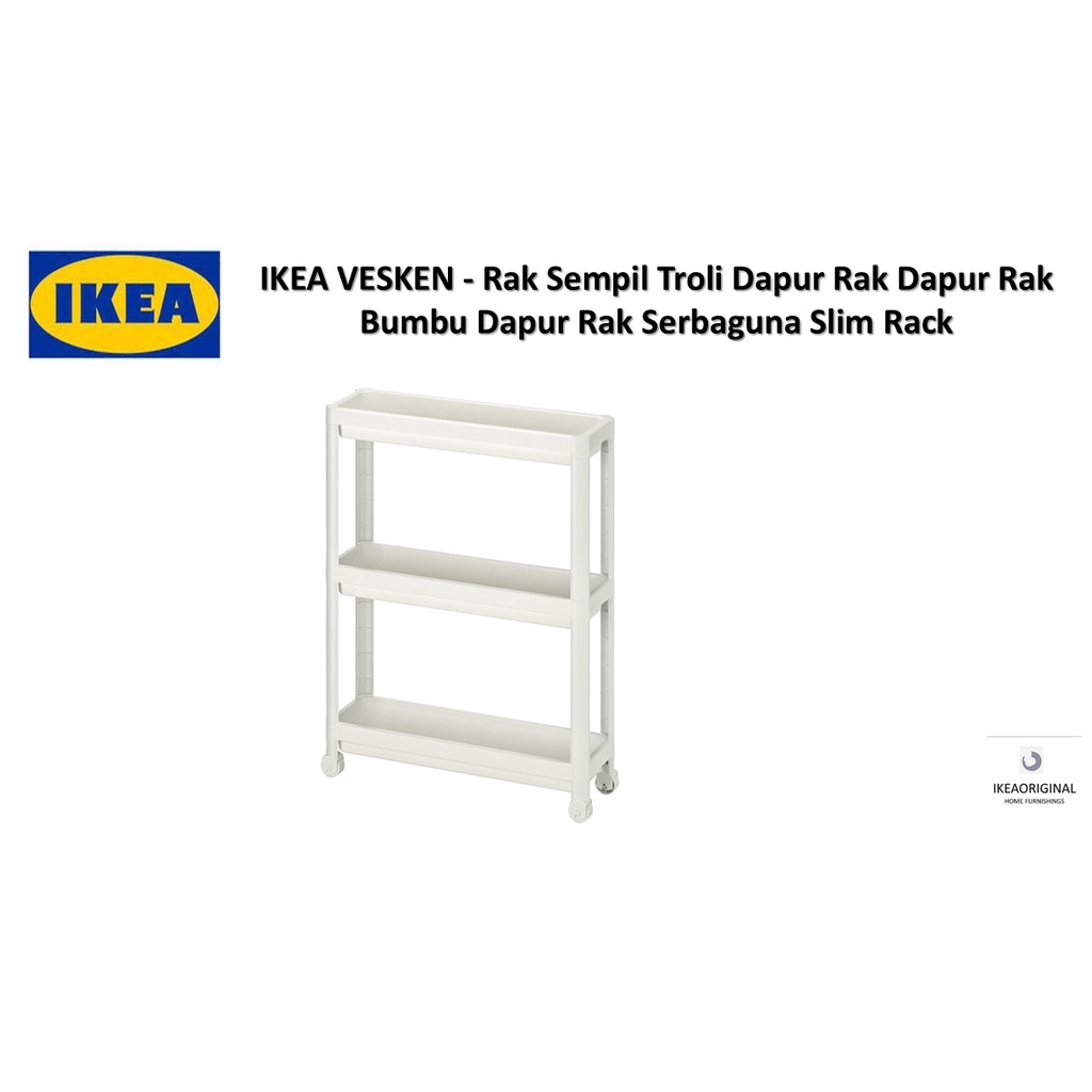 Vesken Ceremony Rack Kitchen Trolley Rack Kitchen Spice Rack Versatile ...